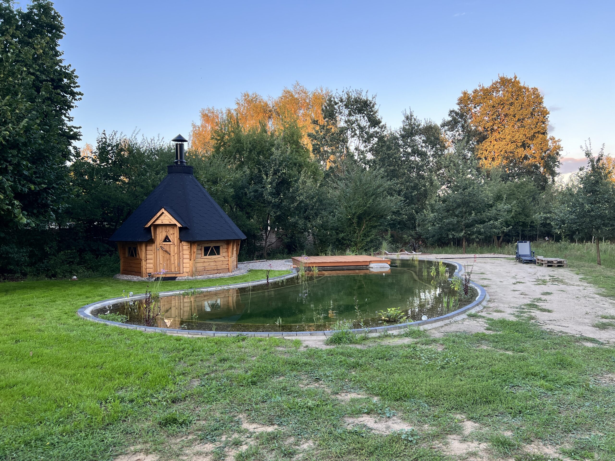Teichreinigung und Teichpflege Schwimmteich vom Profi